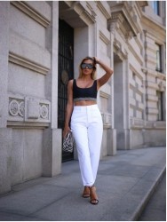 Top com elástico personalizado