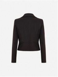 Short blazer with flaps