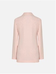 Blazer com detalhe de aplicações metálicas