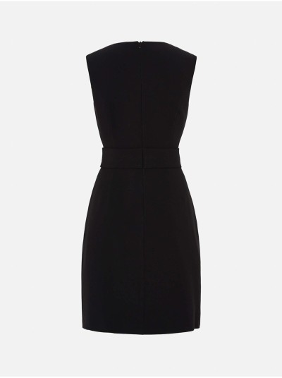 Short dress with button detail