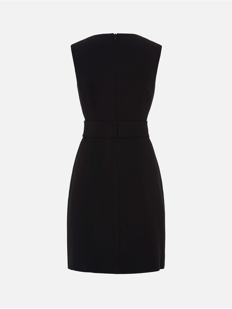 Short dress with button detail