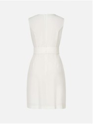 Short dress with button detail