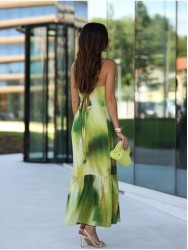 Vestido com detalhe de renda