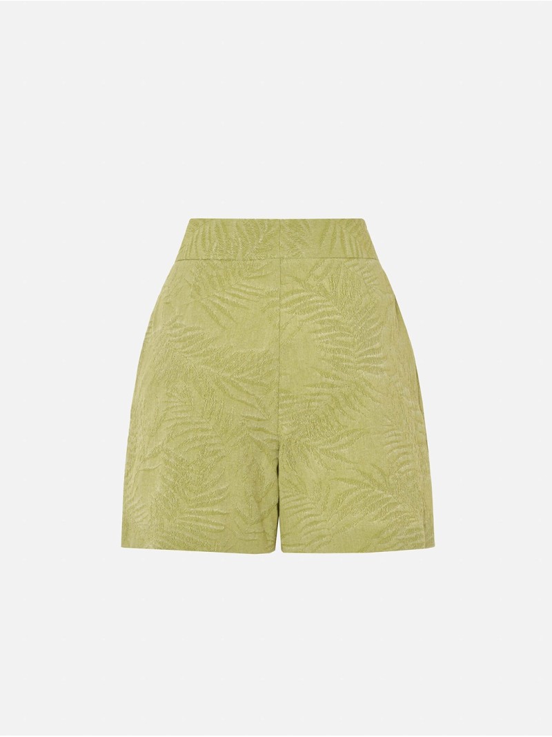 Shorts in fantasy fabric