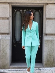 Slim-leg trousers