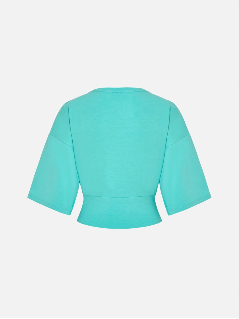 Slim-fit short T-shirt