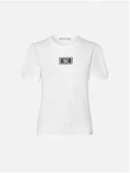 Camisola em malha com decote redondo