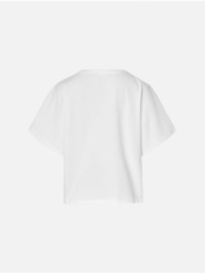 T-shirt com detalhe de corrente personalizada