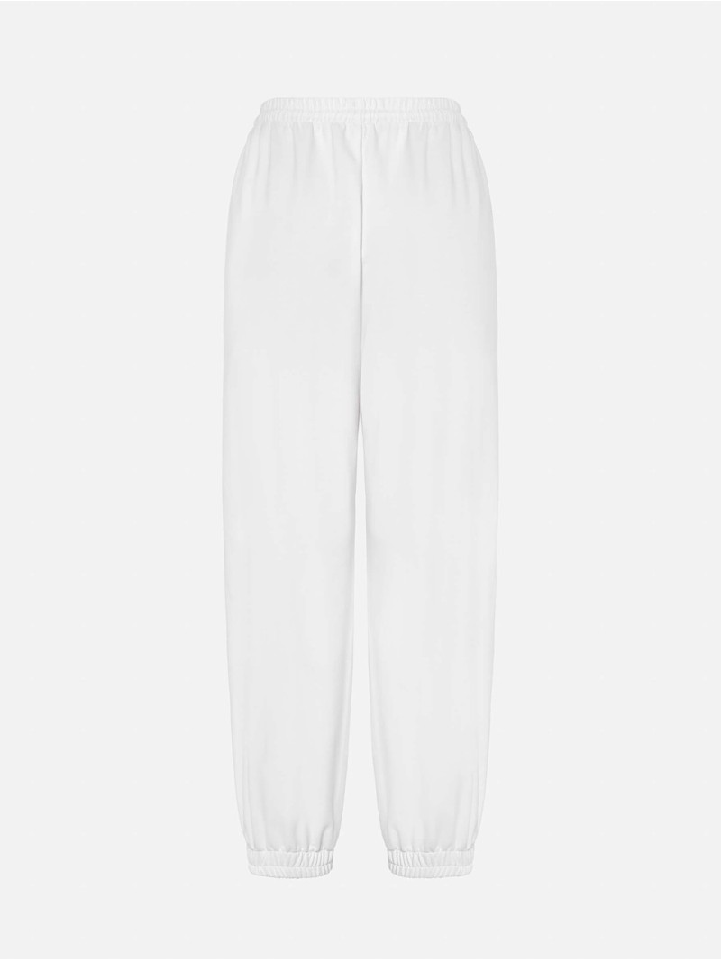 Calça em malha com cordão