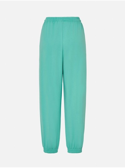 Calça em malha com cordão