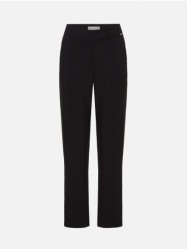 High-waisted trousers with a slim leg