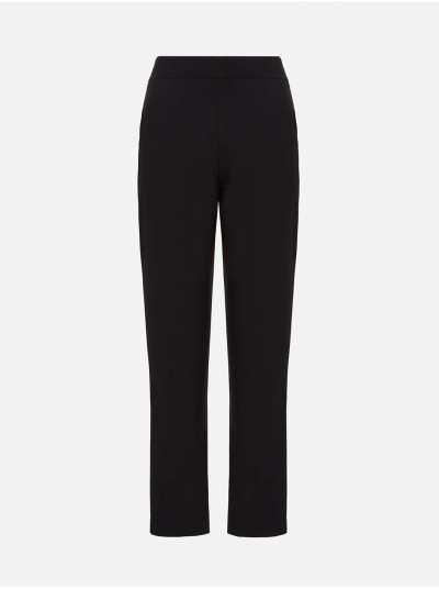High-waisted trousers with a slim leg