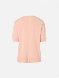 Camisola em malha com decote em V