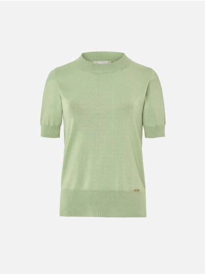 Camisola com aberturas nas laterias