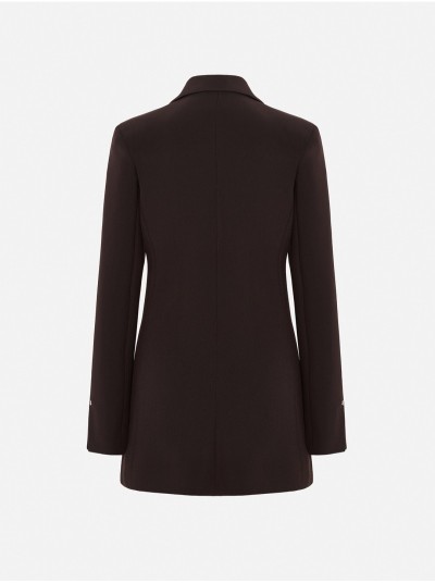 Blazer com detalhe de aberturas laterais