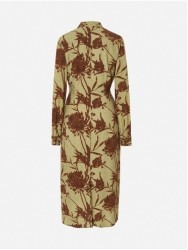 Vestido midi estampado