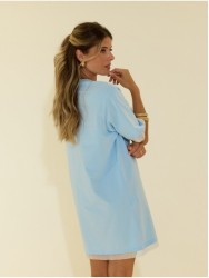 T-shirt estilo oversize com logo SCRIPTA