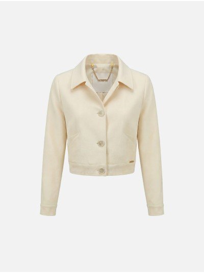 Casaco curto estilo bomber
