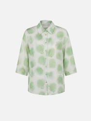 Printed blouse with 3/4 sleeves