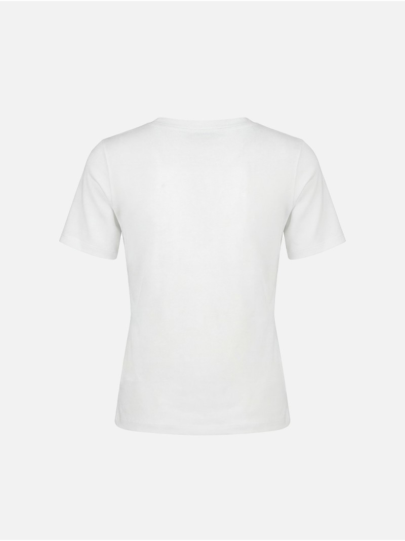 T-shirt em algodão com logo SCRIPTA