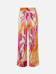 Calça fluída estampada