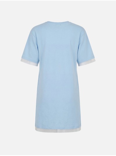 T-shirt estilo oversize com logo SCRIPTA