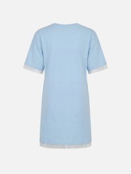 T-shirt estilo oversize com logo SCRIPTA