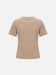 T-shirt básica em algodão com logo SCRIPTA