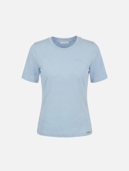 T-shirt básica em algodão com logo SCRIPTA