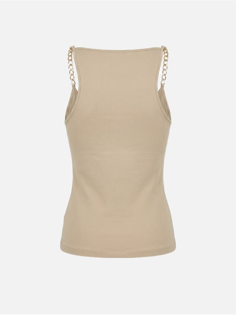 Top with chain strap and SCRIPTA logo