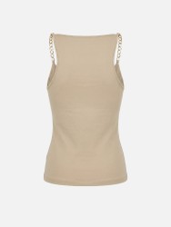 Top with chain strap and SCRIPTA logo