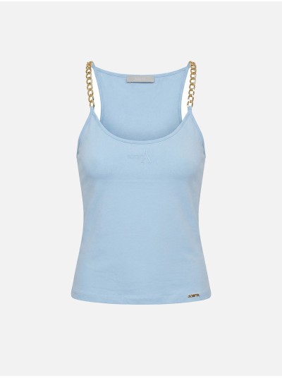 Top with chain strap and SCRIPTA logo