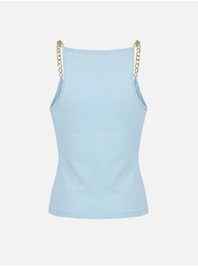 Top with chain strap and SCRIPTA logo