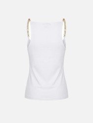 Top with chain strap and SCRIPTA logo