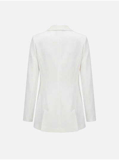 Blazer com bolsos patch