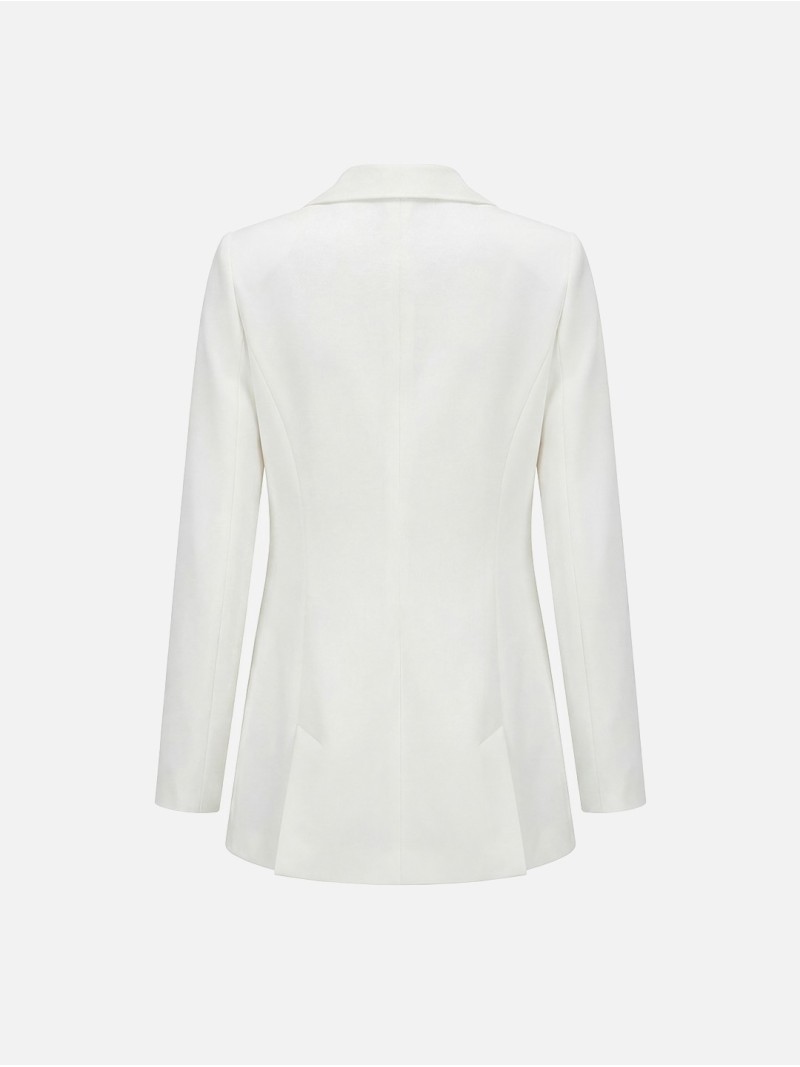 Blazer com bolsos patch