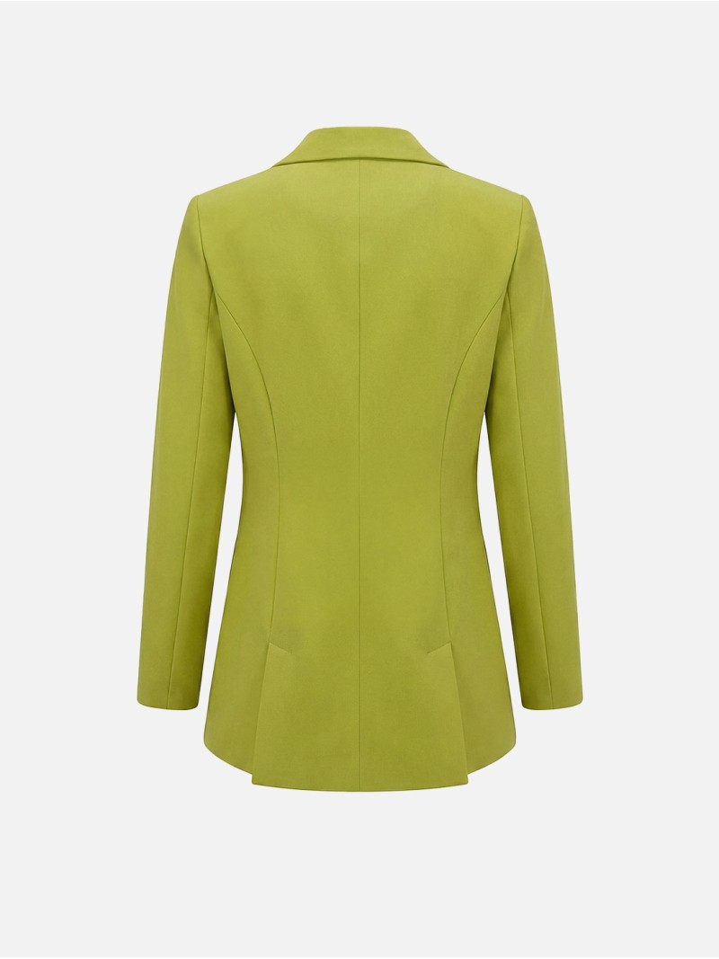 Blazer with patch pockets
