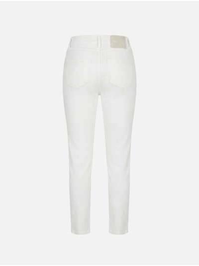 Skinny Denim trousers with metallic accessory