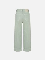 Calça de ganga de corte reto
