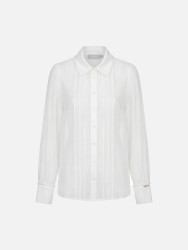 Blusa com pormenor de missangas