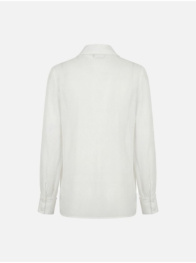 Blouse with bead detail