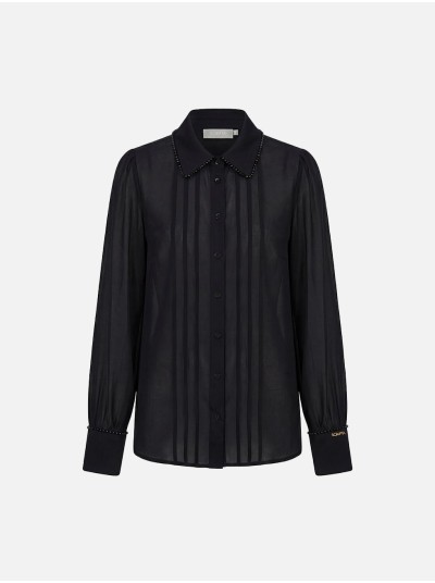 Blouse with bead detail