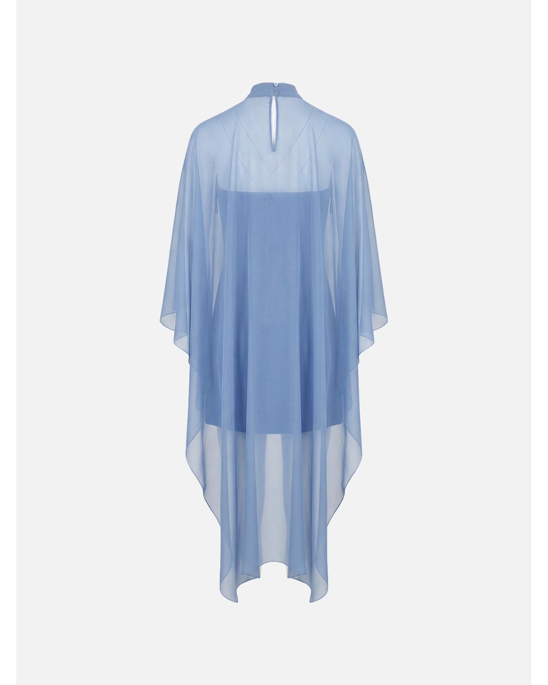 Short dress with cape