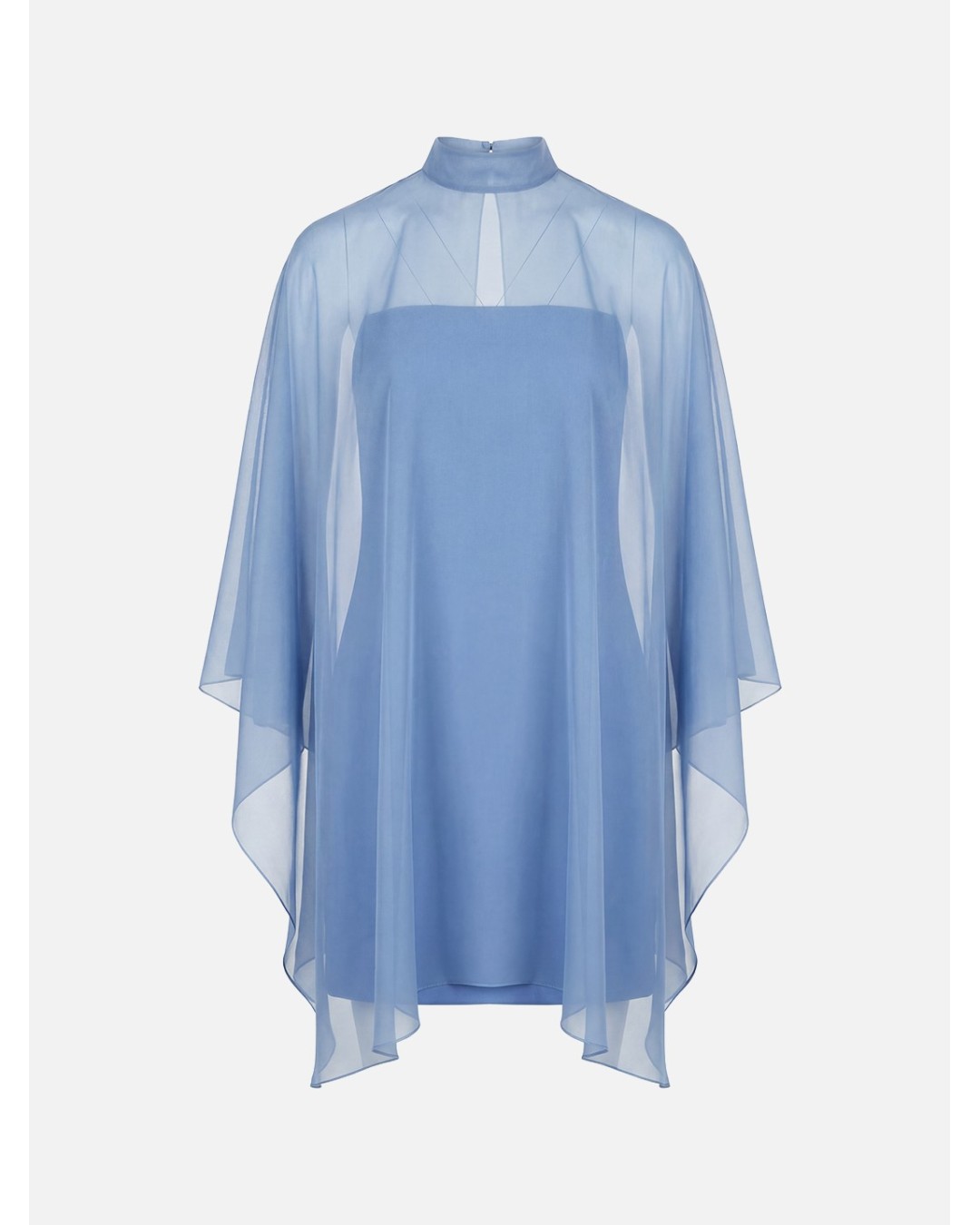 Short dress with cape