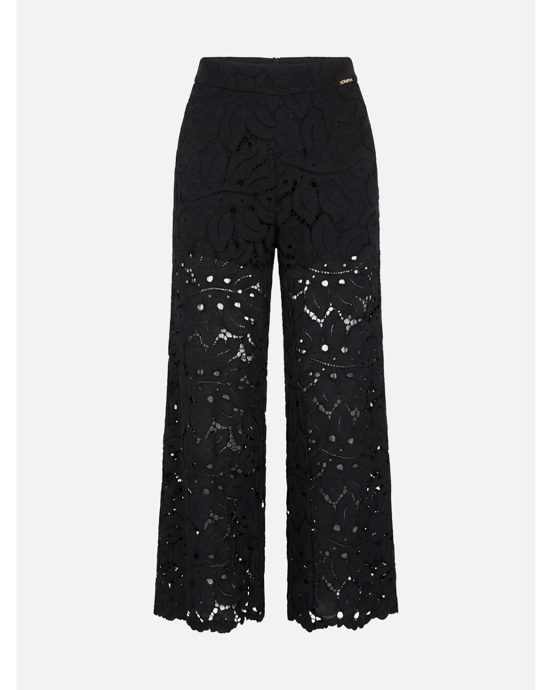 Fluid lace trousers
