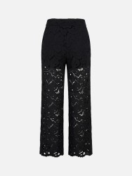 Fluid lace trousers