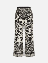 Calça fluída estampada