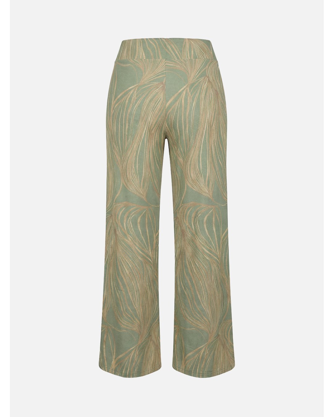 Calça de malha fluída