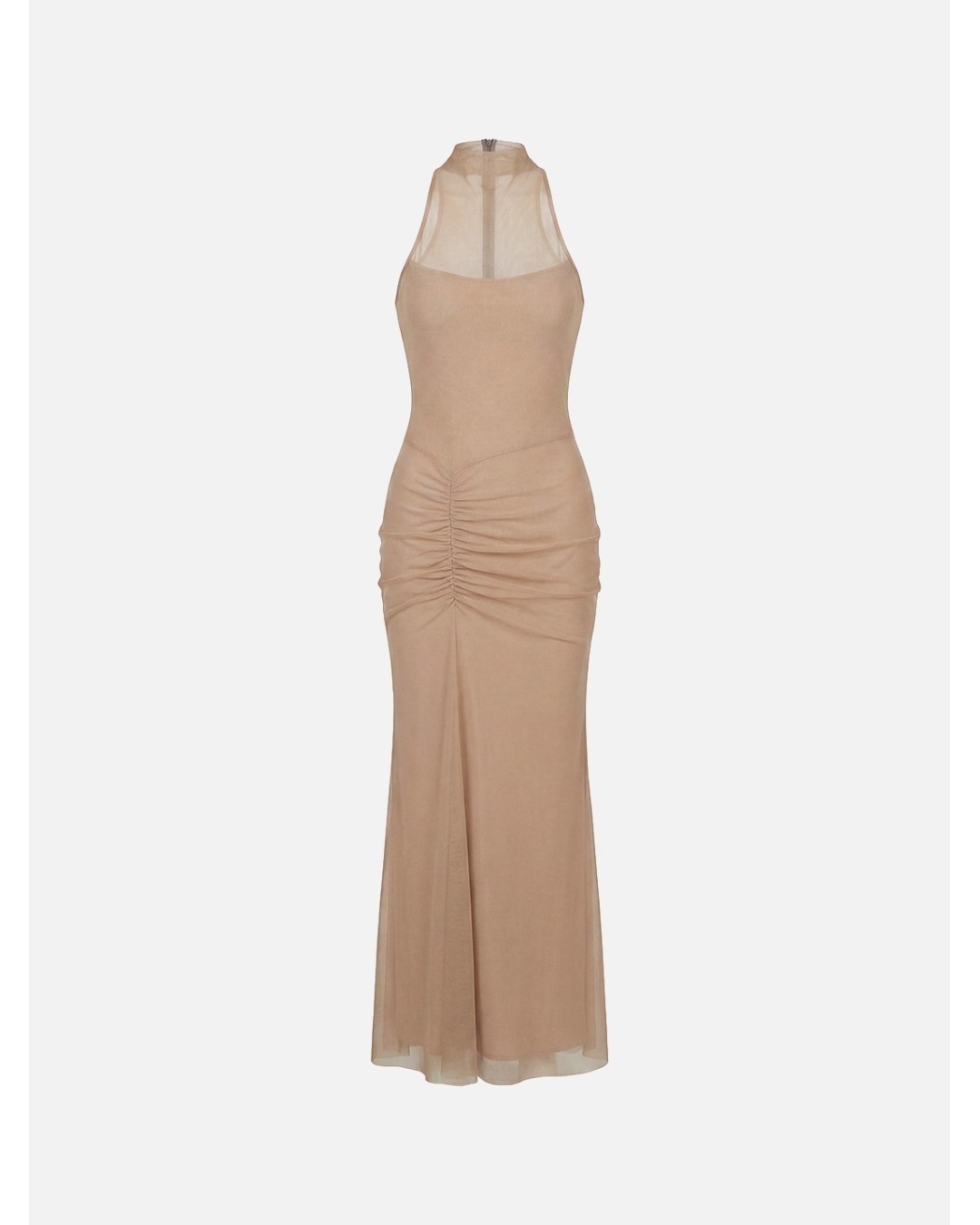 Dress with ruched detail
