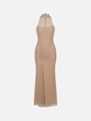Dress with ruched detail